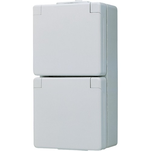 Jung schuko steckdose fach - schuko-steckdose, 2-fach