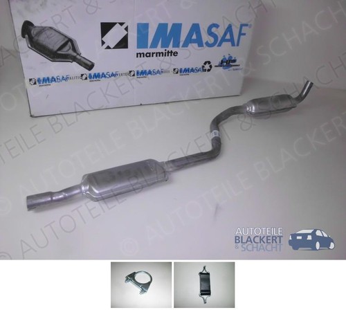 Imasaf auspuff mitteltopf - imasaf, +