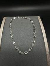 Armkette 925 Sterling SILBER Silver bracelet Armband Modern Zeitlos Anker flach