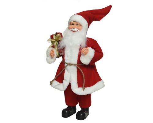 Weihnachtsmann dekofigur 30cm - weihnachtsmann,
