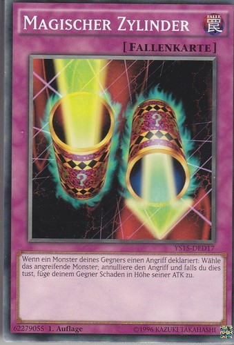 Magischer zylinder - yu-gi-oh,