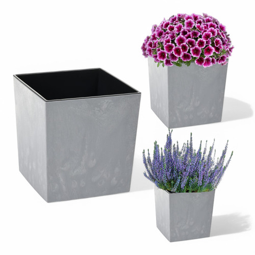Blumenkübel eckig blumentopf - ,