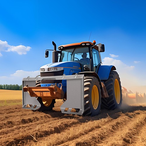 3/8"-Anbaugeräte-Montageplatt