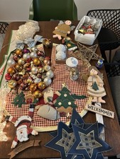 weihnacht deko gebraucht konvolut