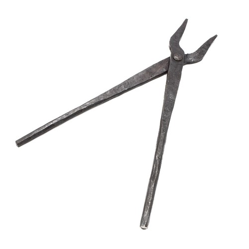 Geschmiedete mittelalter zange - geschmiedete,