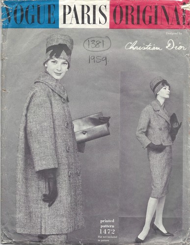1959 vintage vogue nähen - vogue,