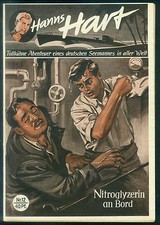 Hanns Hart Nr.12 von 1951 - TOP Z1 Seltene ORIGINAL ABENTEUER ROMANHEFT-RARITÄT