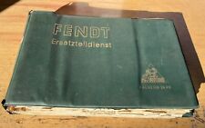 Fendt Ersatzteilebuch Dieselross F24