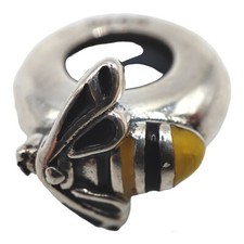 Charms Anhänger Silber 925 Biene Tier Stopper Spacer Bead 