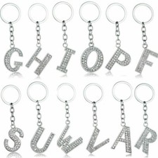 Alphabet-Schlüsselanhänger A-Z Initialen Buchstaben-Schlüsselanhänger  /