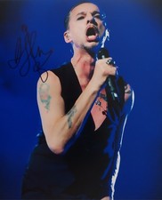 Dave Gahan Depeche Mode signed