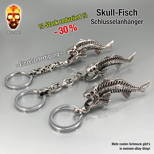 Skull fisch - 1,