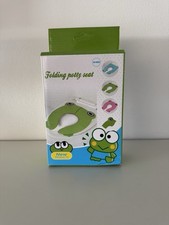 Kinder Toilettensitz faltbarer Toilettentrainer für unterwegs Reise WC Sitz