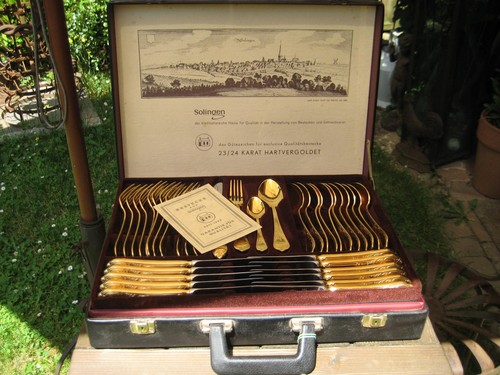 Besteckkoffer mit komplett set - mit, komplett-set