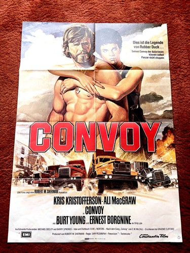 Convoy kinoplakat poster - kinoplakat, a1