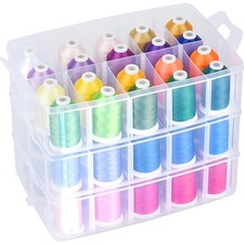 Stickgarn Polyester 63 Farben