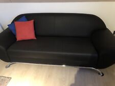 Sofa, Neuwertig, Schwarz, 100€ Gegen Abholung 