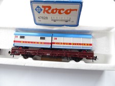 Roco H0 47628 Rungenwagen mit 2 Zirkuswagen Circus Williams der DB in OVP #0289