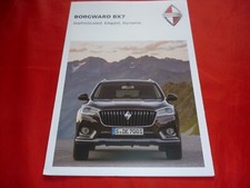 BORGWARD BX7 Prospekt Brochure