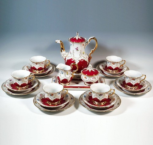 Meissen kaffee service - -,