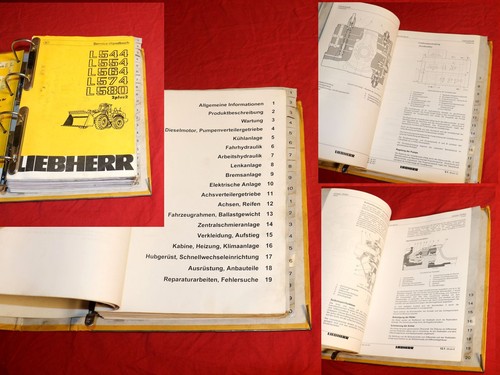 Service handbuch liebherr - service,