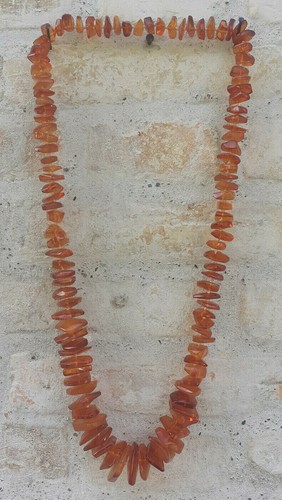 Große bernstein kette - große,