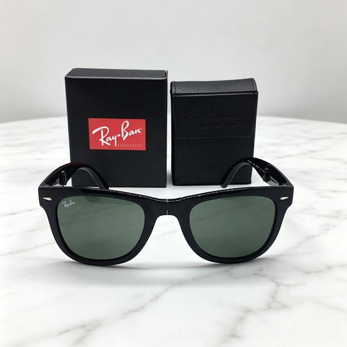 Rb4105 ray ban green folding - ray-ban,