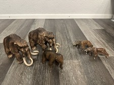 Schleich Eiszeit, Mammuts & Säbelzahntiger, 5 Stück, Gebraucht