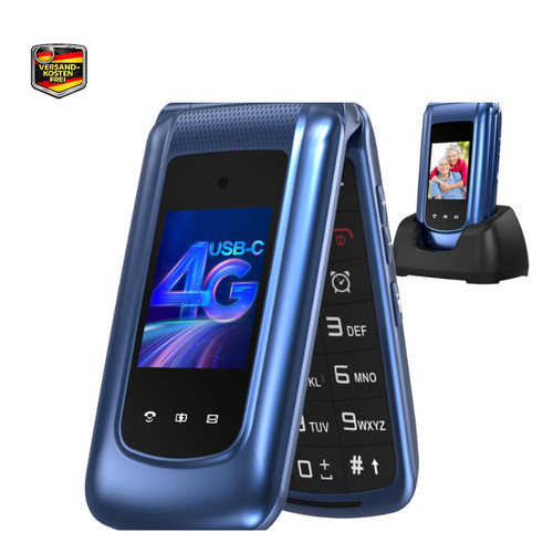 Klapphandy seniorenhandy dual - klapphandy,
