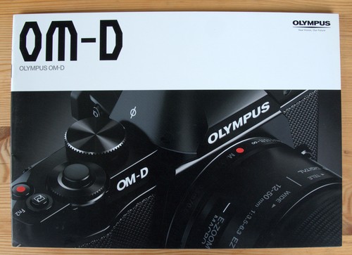 Olympus prospekt von - om-d, prospekt,