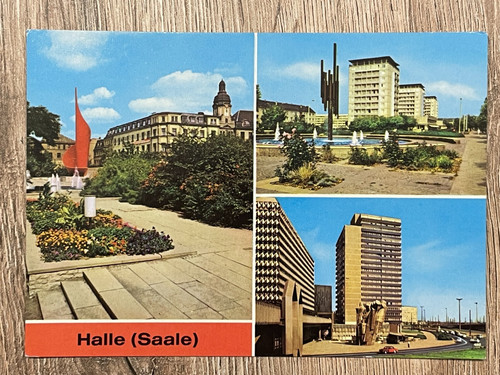 Ansichtskarte halle - ak,,