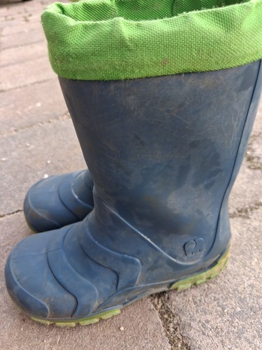 Elefanten gummistiefel blau - gummistiefel,