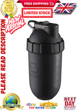 ShakeSphere Tumbler Protein Shaker Flasche 24oz Kapsel Matt Schwarz/Mattiert
