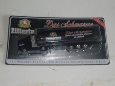 Werbetruck Tankzug mit Flüssigkeit von Privatbrauerei Zillertal ( Tiro l) in OVP