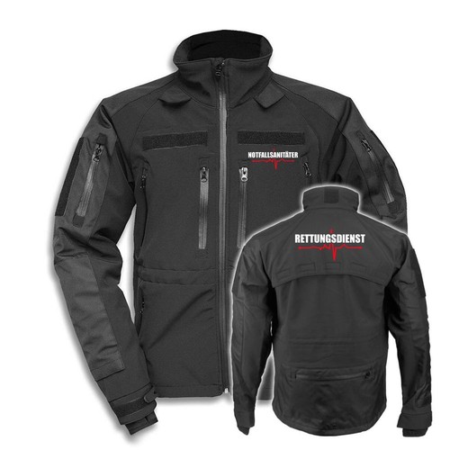 Softshell jacke rettungsdienst - softshell,