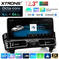 Für MERCEDES W166 X166 NTG4.5/4.7 Autoradio Android 14 12,3" 4G+64GB 2K GPS Navi