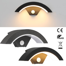 LED Außenleuchte mit Bewegungsmelder Wandleuchte Außenlampe Wandlampe Leuchte