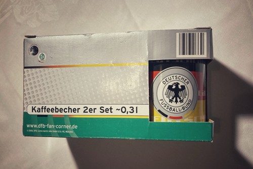 Dfb kaffeebecher 2er set - kaffeebecher, 2er-set