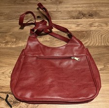 elegante ETERNAL Love kunstleder Damen-Handtasche Umhängetasche rot, 34 x 23 cm