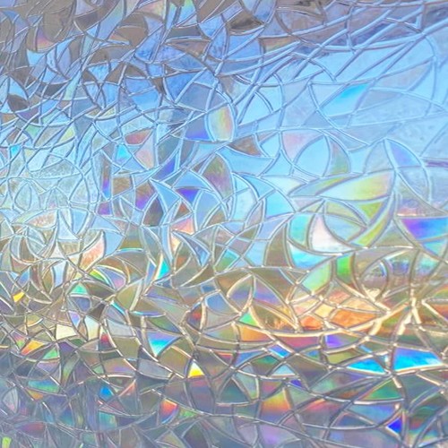 Fensterfolie blickdicht - blickdicht, 3d
