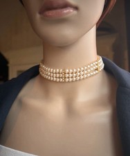 Perlenkette Choker