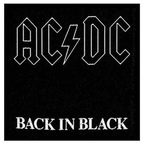 Patch back in - in, black