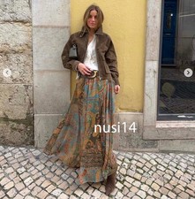 ZARA NEW WOMAN PAISLEY PRINTED