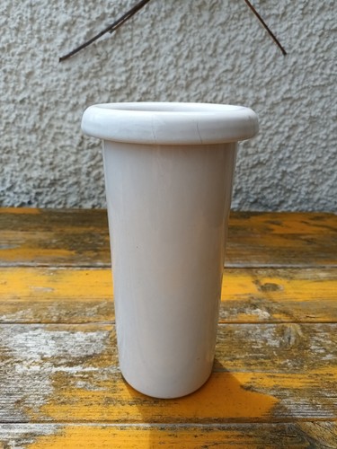 Vintage vase porzellan weiß - vintage,
