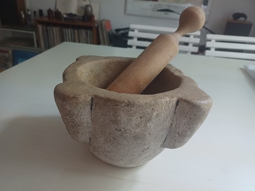 Alter mörser stein - alter, stein/granit
