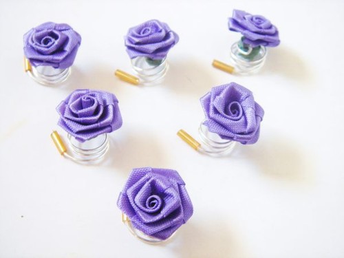 Haarschmuck 6 haarspiralen - haarschmuck,