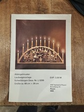 DDR Laubsägevorlage