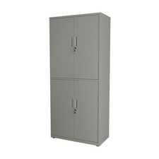 Aktenschrank Metallscheank Büroschrank abschließbar 135kg Belastbarkeit Juskys®