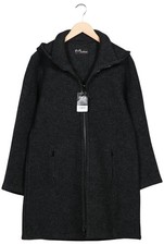 Mufflon Mantel Damen Jacke Parka Gr. M Schurwolle Grau #wv5z23u