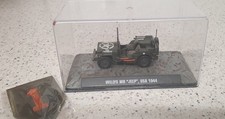 JEEP Willys MB, USA 1944 Modell 1:43 Collection Atlas